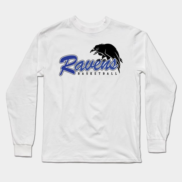 Tree Hill Ravens Basketball Long Sleeve T-Shirt by familiaritees